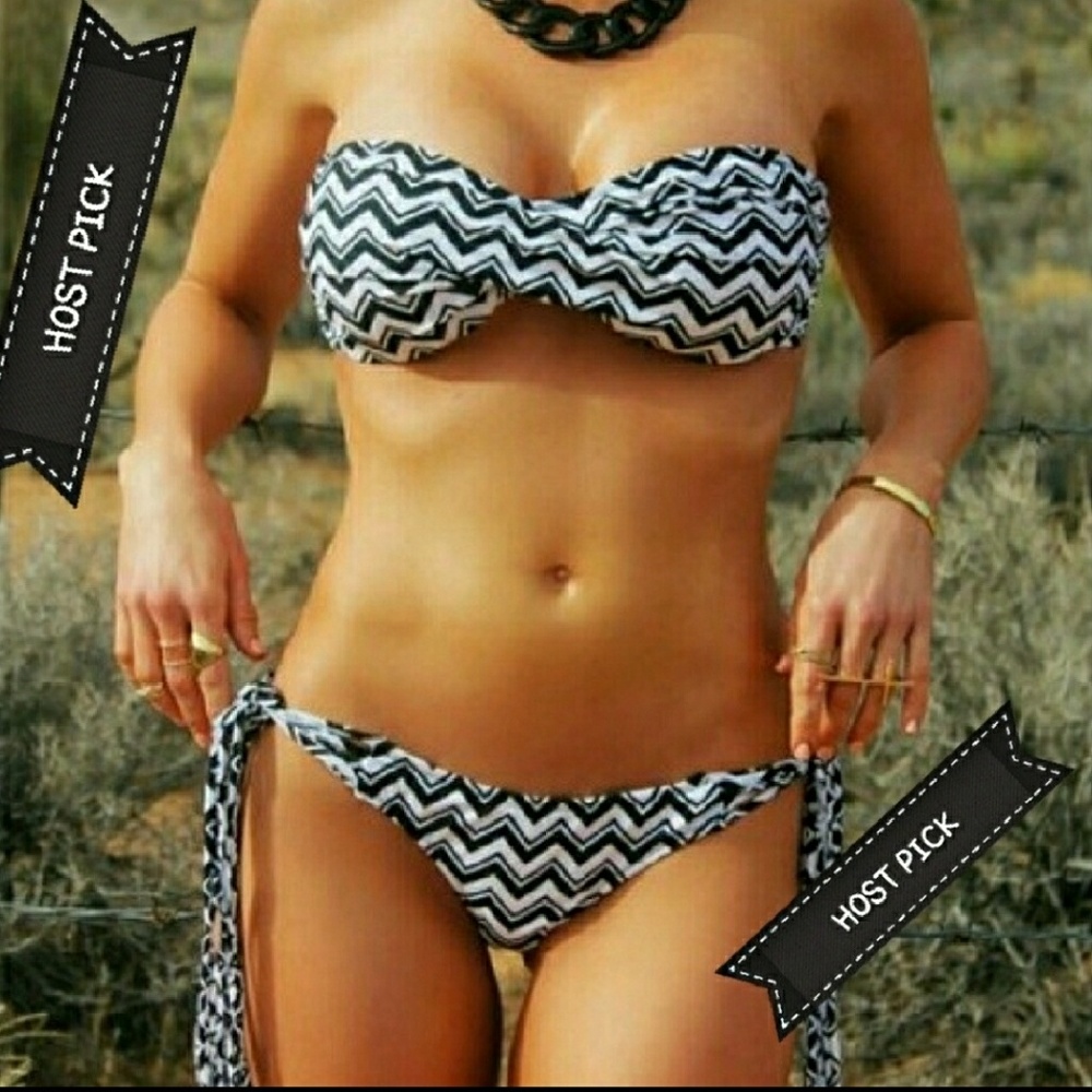Sexy banduea string bikini top